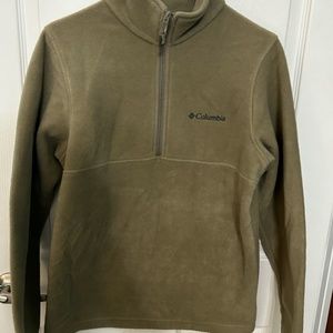 Ladies Columbia Half Zip Fleece Jacket